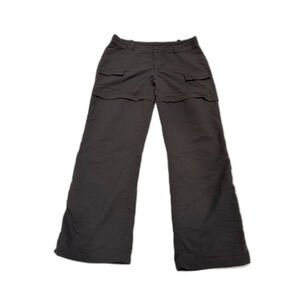 North Face Dark Gray Convertible Hiking Pants Shorts Size 14
